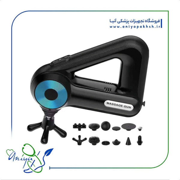 ماساژور تفنگی شارژی Blueide مدل12سر اورجینال 1