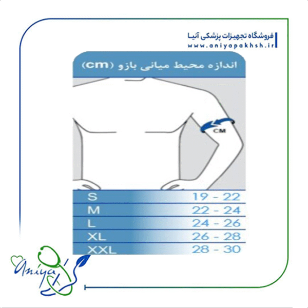 شانه بازوبند نئوپرن چیپسو - تصویر 2