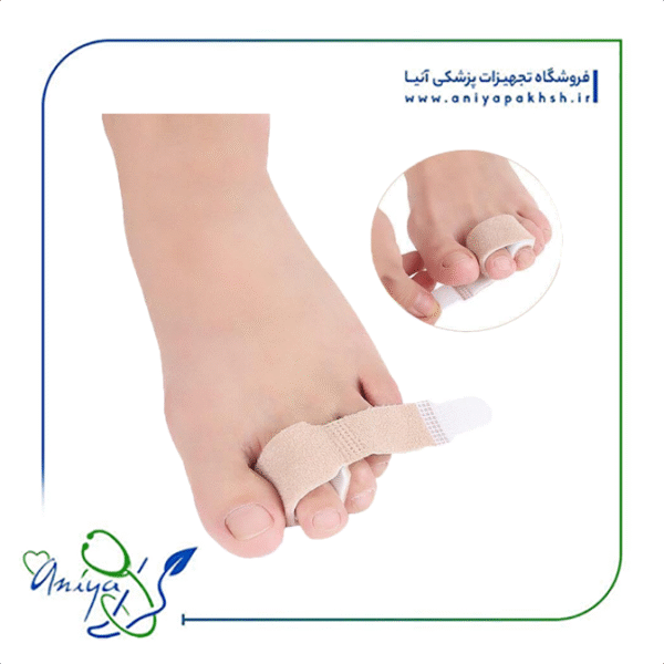 بانداژ پارچه ای انگشتان چکشی 2