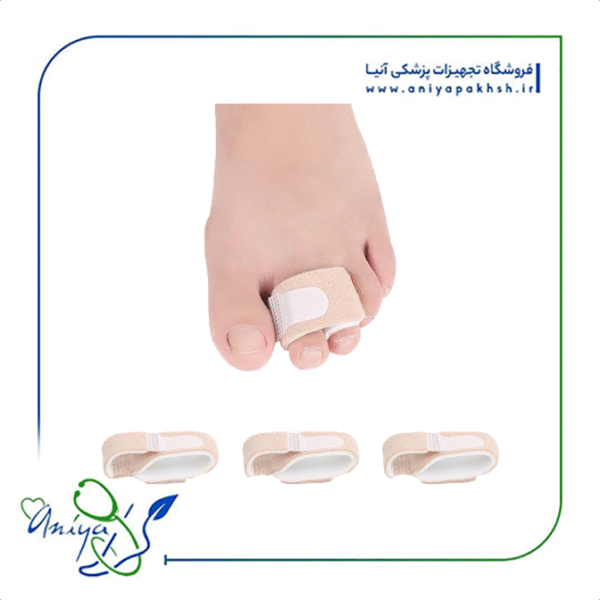 بانداژ پارچه ای انگشتان چکشی 3