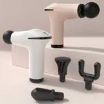 ماساژور تفنگی مدل HB-012 با ۴ سری قابل تعویض – ماساژ حرفه‌ای عضلات در منزل