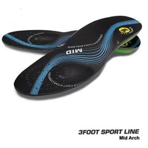 کفی طبی ورزشی متناسب با قوس متوسط پا- Sport Mid Arch