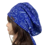 کلاه پزشکی پارچه ای طرح دار و ساده