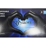 دستکش نیتریل مشکی TT glove (اینتکو)