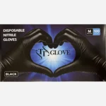 دستکش نیتریل مشکی TT glove (اینتکو) - تصویر 4