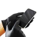 دستکش نیتریل مشکی TT glove (اینتکو) - تصویر 3
